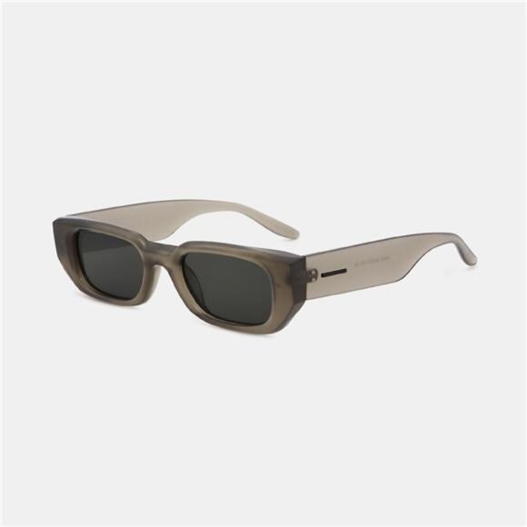 Polycarbonate Frame Rectangle Sunglasses - Picture 3 of 12